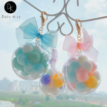 Coloful-Plush-Ball-Mini-Backpack-Keychain-Ita-Bag-Accessories-Keyring-Pendant-Sakura-Hanger-for-Bags-Candy
