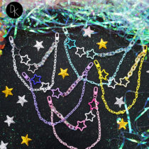 Ita-Bag-JK-Uniform-Acrylic-Chain-Accessories-Decoration-Candy-Colors-Stars-Adjustable-DIY-Bag-Chain-Hanging