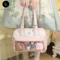 Japan-Ita-Bag-Women-Kawaii-Bunny-Ear-Transparent-PVC-Pocket-Messenger-Bag-Sweet-Lolita-Shoulder-Bag