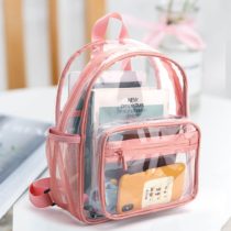 Women-s-Backpack-Transparent-Waterproof-PVC-Bag-Female-Fashion-College-Students-Transparent-Bag-Large-Solid-Clear