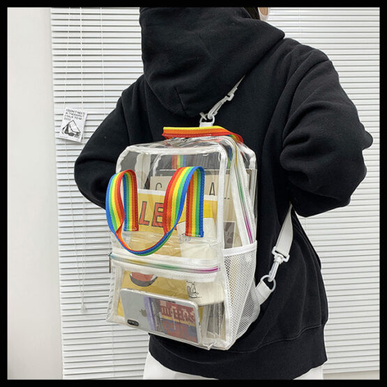 Transparent Cute Ita Backpack